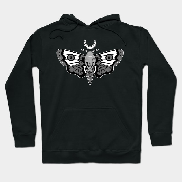 MOTH KING Hoodie by roxiqt